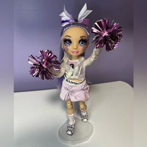 Rainbow High Violet Willow Cheer doll